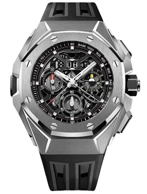 Audemars Piguet Royal Oak Concept Split-Seconds Chronograph GMT Large Date 43mm Watch Replica 26650TI.OO.D013CA.01